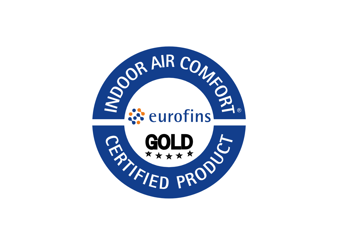 Indoor Air comfort Gold Certified