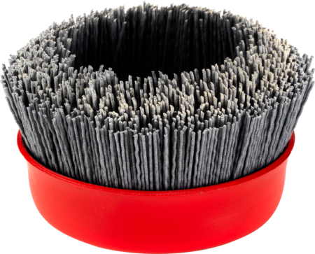 Skodelična krtača najlon