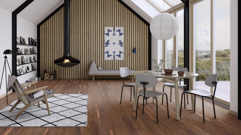 Parket | Walnut am. Transparent Animoso