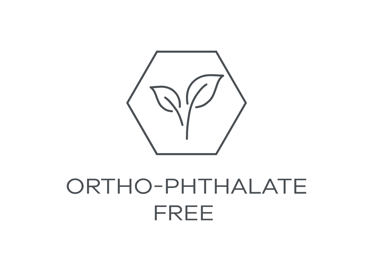 Ortho-phthalate free logo