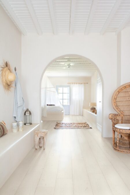 Laminat | Painted oak white