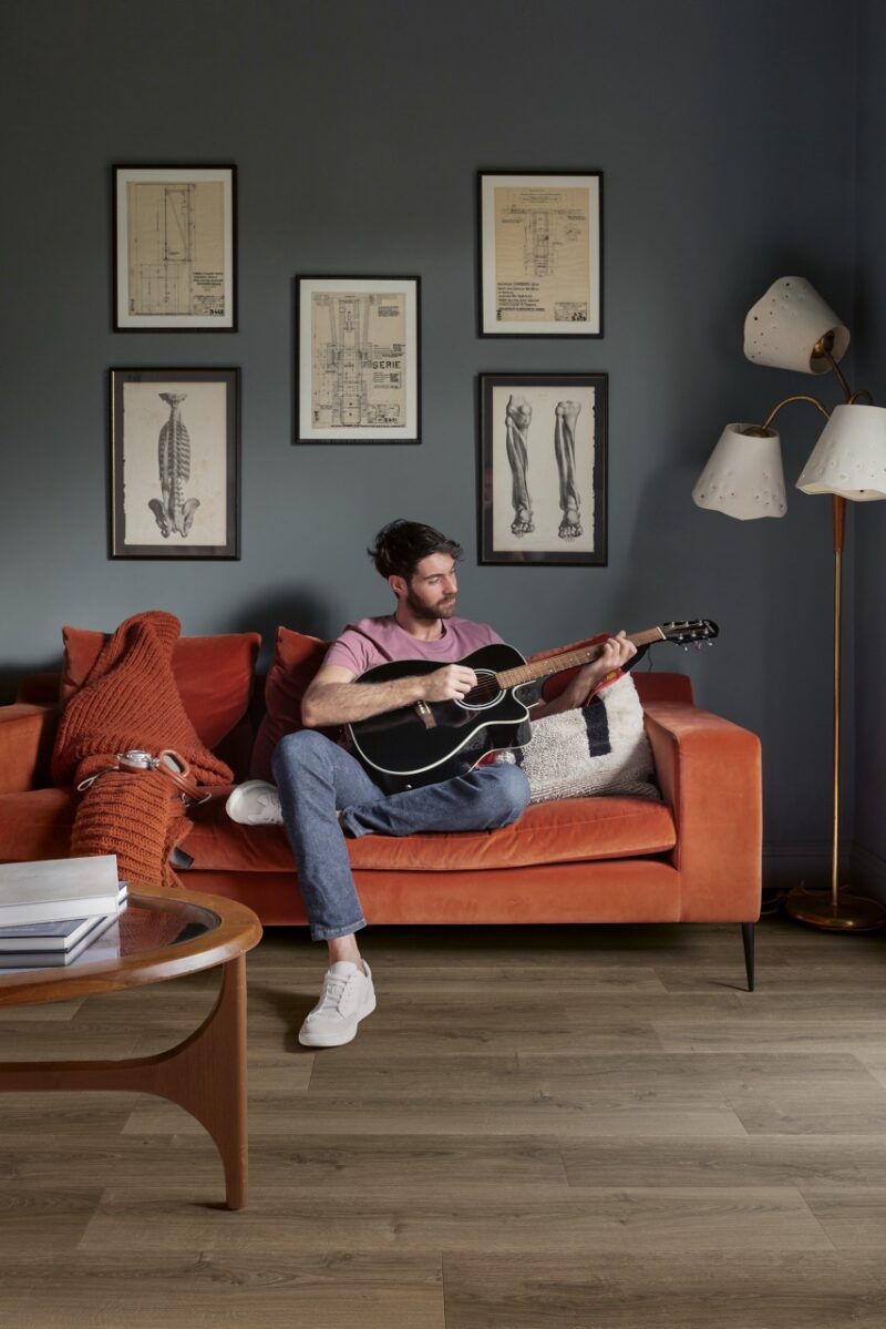 Laminat | Brushed oak brown