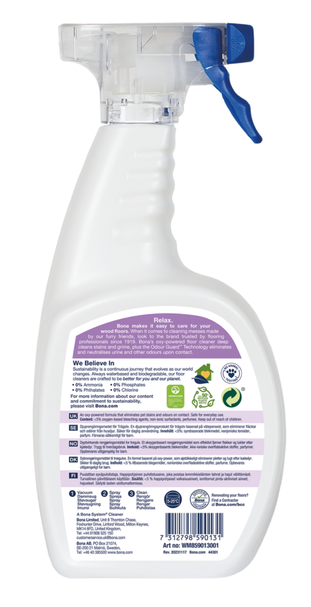 Bona Pet System™ Wood Floor Deep Cleaner