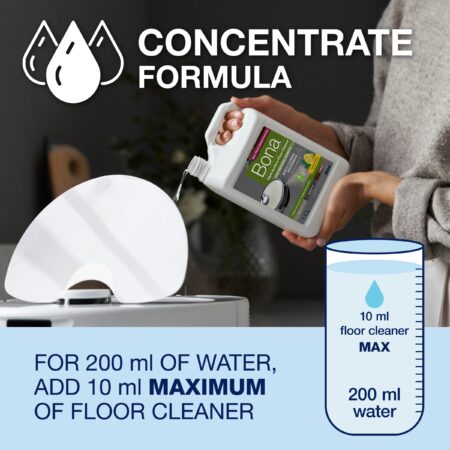 Bona Hard-Surface Floor Cleaner for Mopping Robots 1.1L