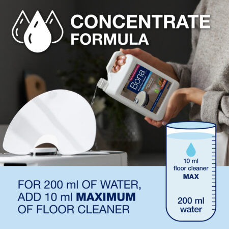Bona Wood Floor Cleaner for Mopping Robots 2.5L